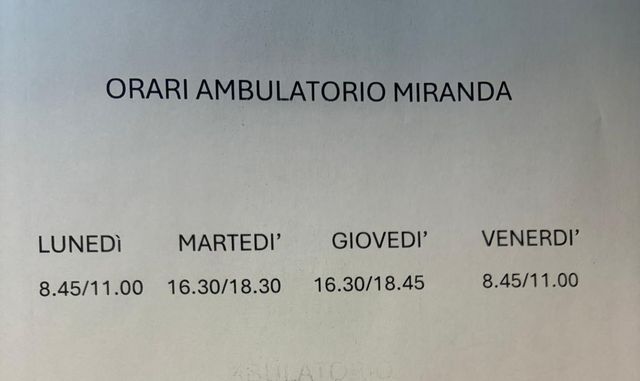 Ingrandire l'immagine: STUDIO MEDICO PETRINO DOMENICO (MIRANDA)