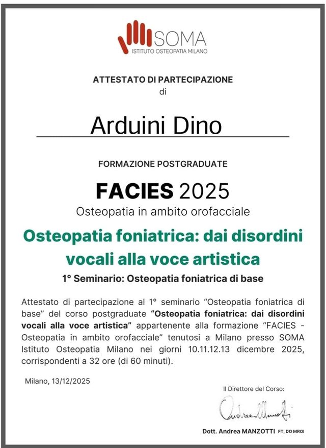 Ingrandire l'immagine: Studio di Osteopatia e Massofisioterapista Dino Arduini