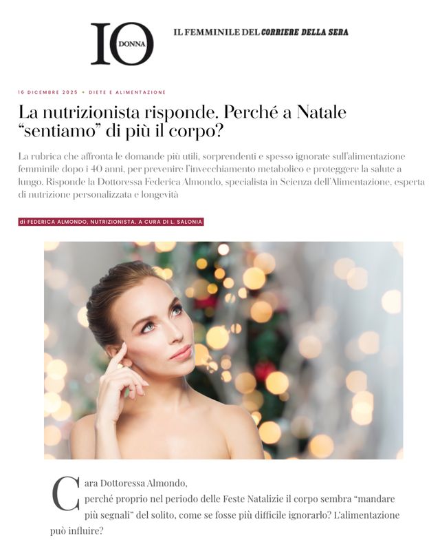 Ingrandire l'immagine: STUDIO ALMONDO - Nutrition & Longevity