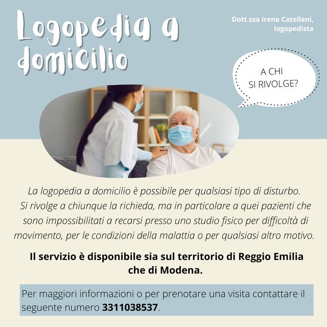 Ingrandire l'immagine: Visite domiciliari - Novellara e dintorni