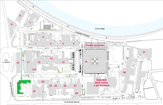 Ingrandire l'immagine: Ospedale Civile Maggiore Di Verona Borgo Trento
