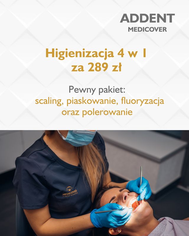 Powiększ obraz: Stomatologia ADDENT Medicover Kraków - Centrum Stomatologii Estetycznej i Ortodoncji