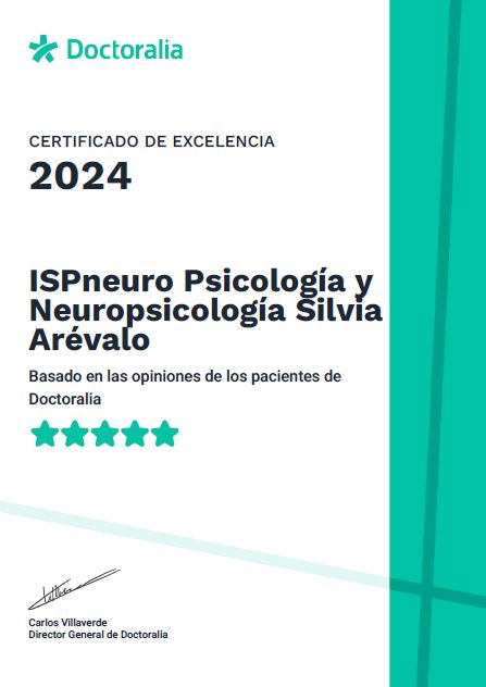 Acercar imagen: ISPneuro Psicología y Neuropsicología Silvia Arévalo