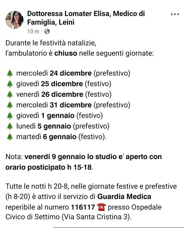 Ingrandire l'immagine: Medico di Famiglia (pazienti SSN)