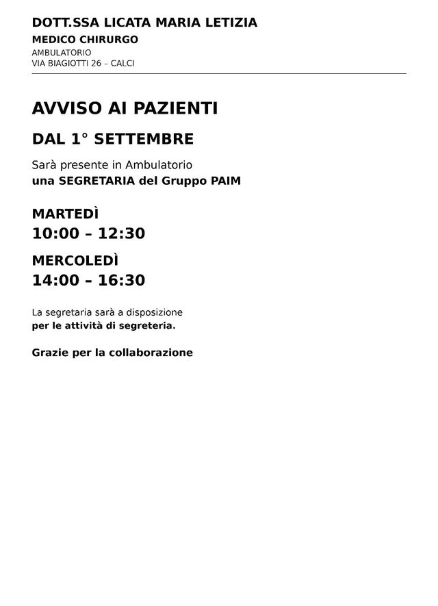 Ingrandire l'immagine: Studio Medico