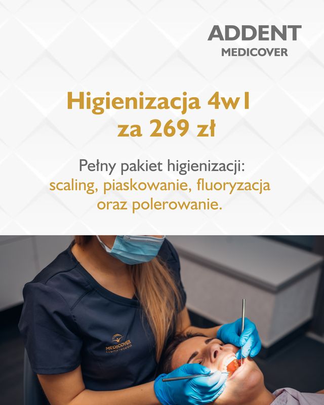 Powiększ obraz: Stomatologia ADDENT Medicover Kraków - Centrum Stomatologii Estetycznej i Ortodoncji