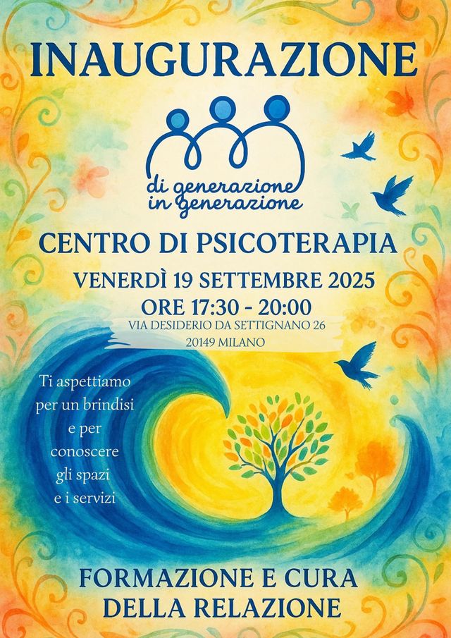 Ingrandire l'immagine: Di Generazione in Generazione, formazione e cura della relazione