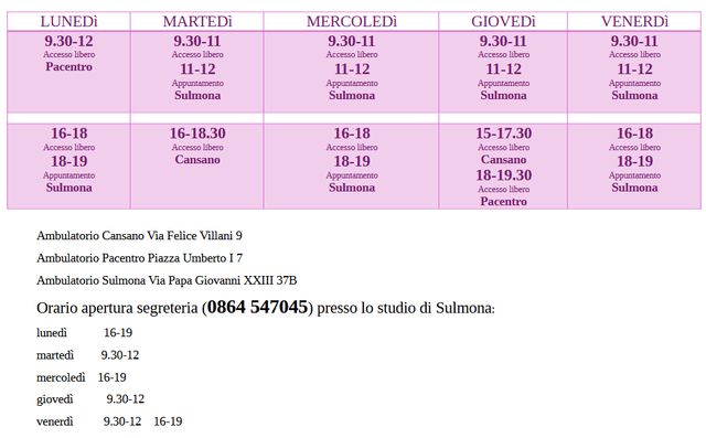 Ingrandire l'immagine: studio Cansano