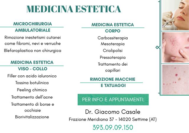 Ingrandire l'immagine: Medicina Estetica Dr. Giacomo Casale