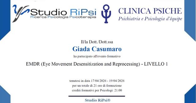 Ingrandire l'immagine: Dott.ssa Casumaro Giada