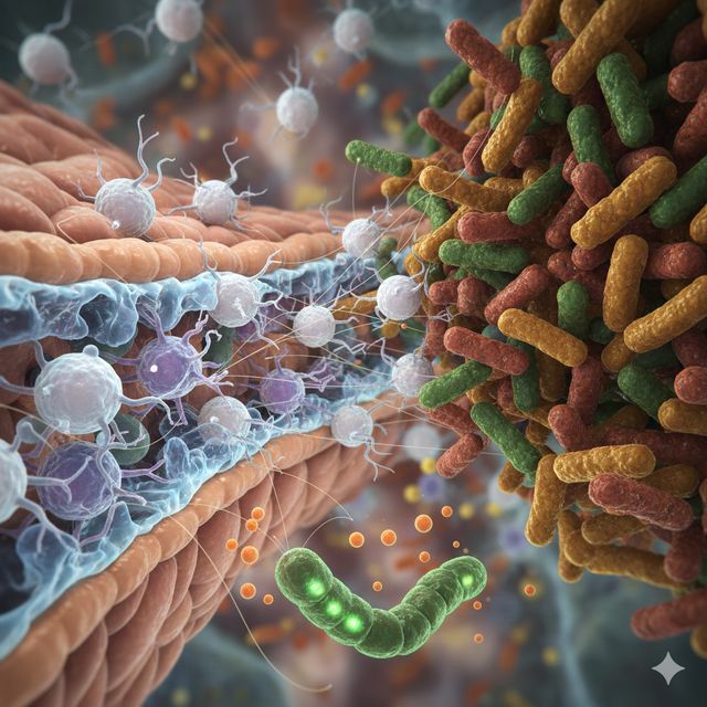 Acercar imagen: Clinica Dr. Lagares  Microbiota oral e intestinal.