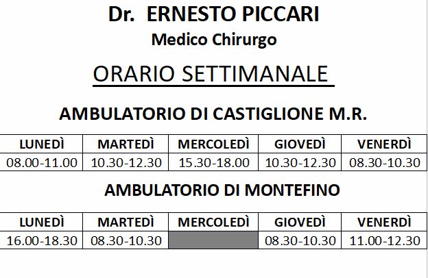 Ingrandire l'immagine: Studio medico Dott. Ernesto Piccari
