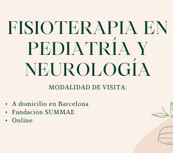 Fisioterapia pediátrica a domicilio en Barcelona