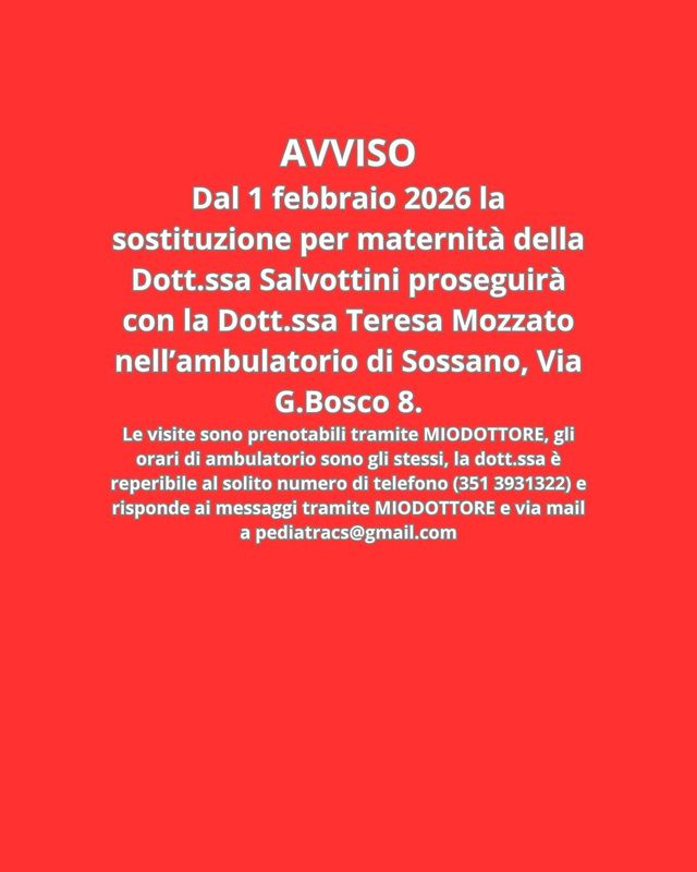 Ingrandire l'immagine: ambulatorio pediatrico convenzionato SSN