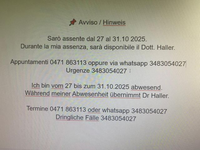 Ingrandire l'immagine: Ambulatorio Pediatrico / Kinderarztpraxis Dr Beltrami Nadia