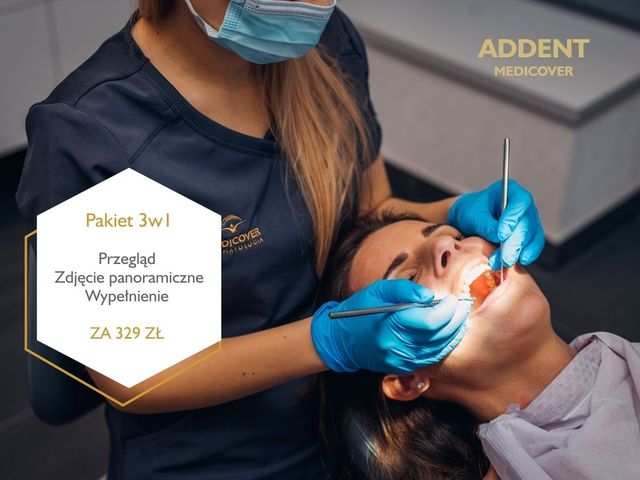Powiększ obraz: Stomatologia ADDENT Medicover Kraków - Centrum Stomatologii Estetycznej i Ortodoncji