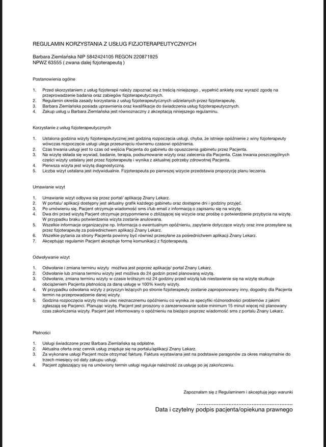 Powiększ obraz: Gabinet Gdańsk Zaspa