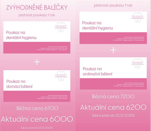 Zvětšit obrázek: Dentální hygiena Denisa Gayerová