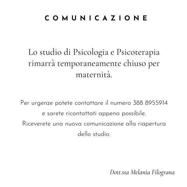 Studio di Psicoterapia Cognitivo Comportamentale