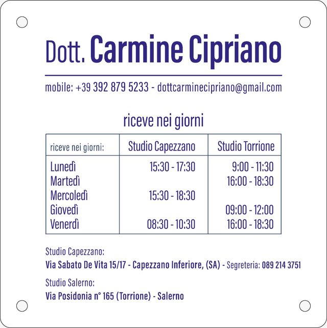 Ingrandire l'immagine: Studio Medico Dott. Carmine Cipriano