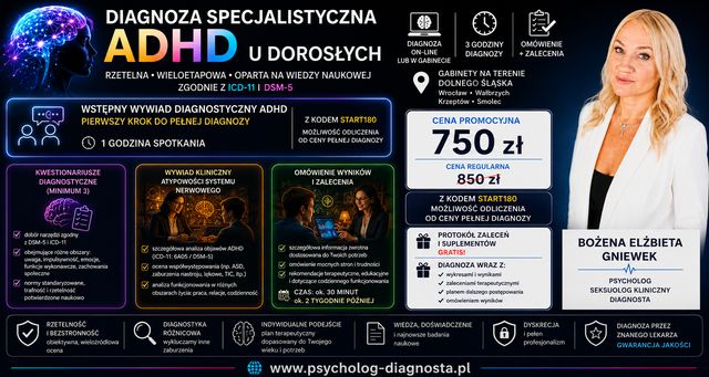 Powiększ obraz: Diagnostyka / Terapia specjalistyczna ON-LINE
