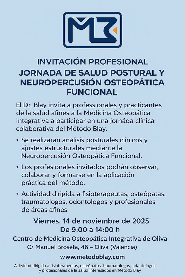 Acercar imagen: Centro de Medicina Osteopática Integrativa – Método Blay