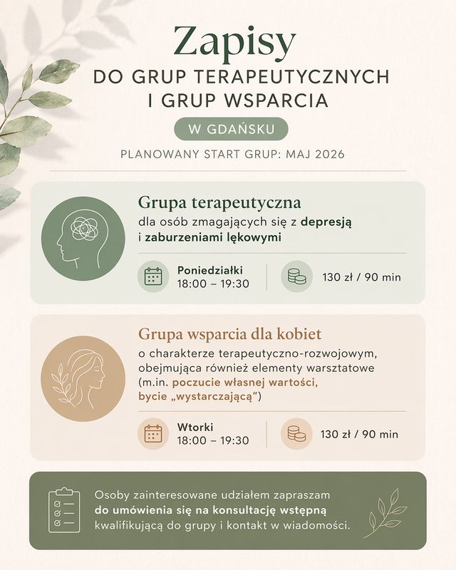 Powiększ obraz: Konsultacje online w ramach Centrum Zdrowia Psychicznego Jana Matejki 14a Lublin 20-464