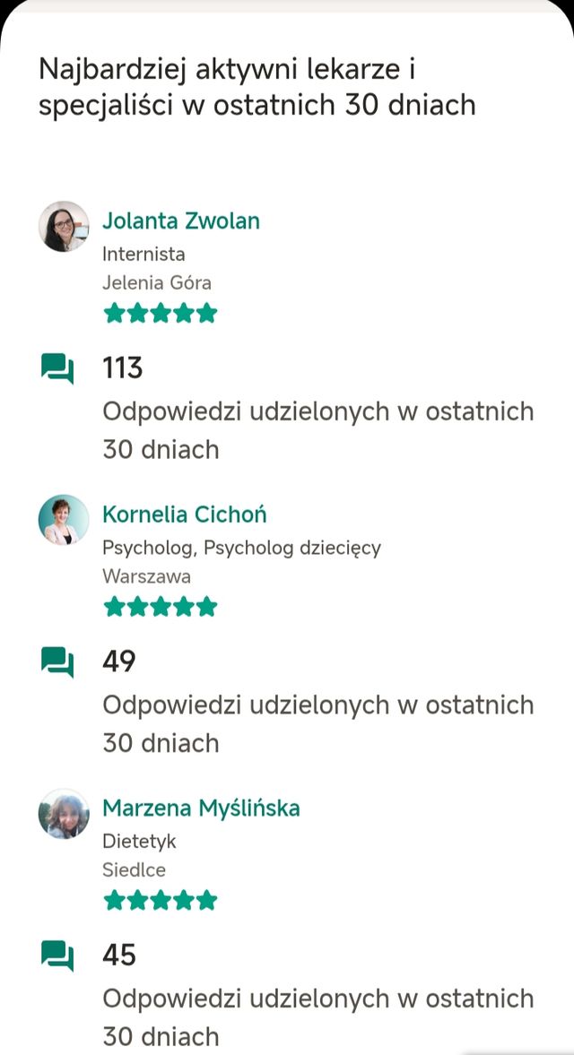 Powiększ obraz: Konsultacja internistyczna telefoniczna