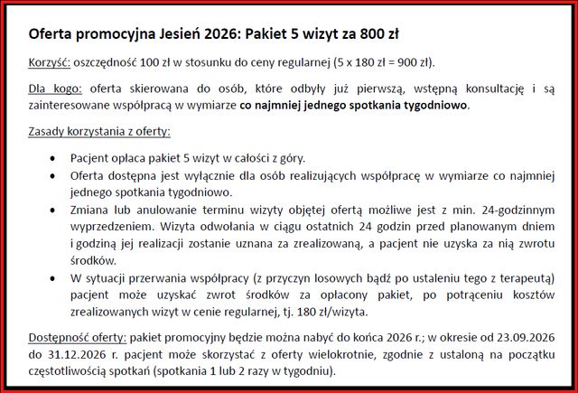 Powiększ obraz: Gabinet Psychologiczny Magdalena Bartczak