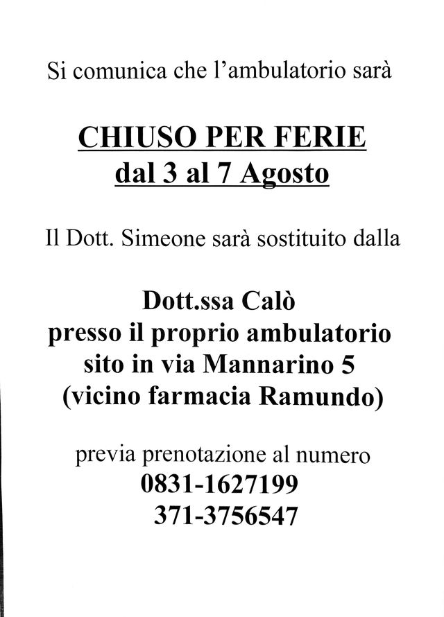 Ingrandire l'immagine: Ambulatorio Pediatrico Dr. Simeone