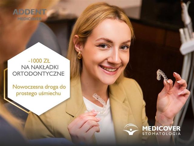 Powiększ obraz: Stomatologia ADDENT Medicover Kraków - Centrum Stomatologii Estetycznej i Ortodoncji