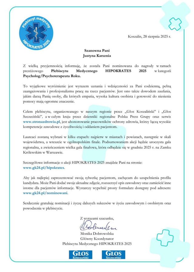 Powiększ obraz: Centrum Psychoterapii i Wewnętrznej Równowagi W Pełni