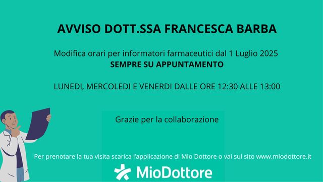 Ingrandire l'immagine: INFORMATORI FARMACEUTICI