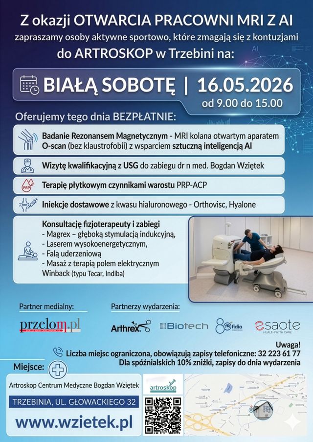 Powiększ obraz: Artroskop Centrum Medyczne Bogdan Wziętek