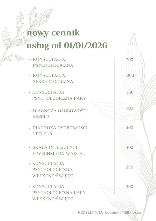 Powiększ obraz: REZYLIENCJA Dominika Miłkowska
