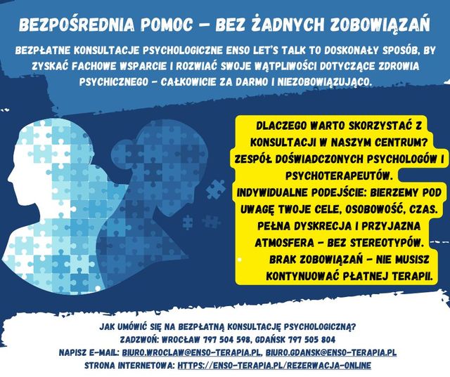 Powiększ obraz: Centrum ENSO - terapia bez stereotypów