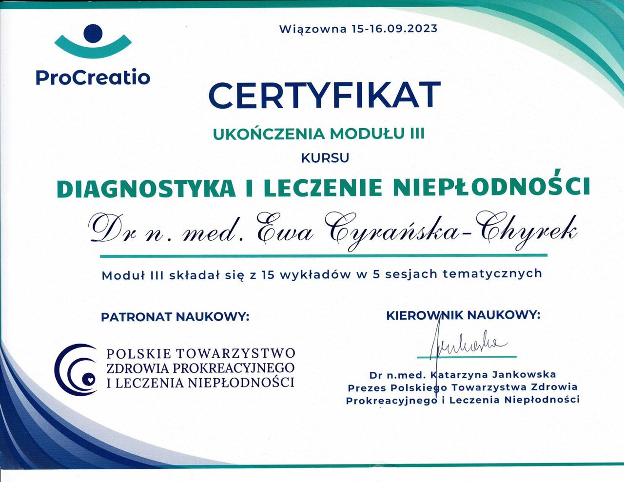 Ewa Cyrańska – Chyrek-13