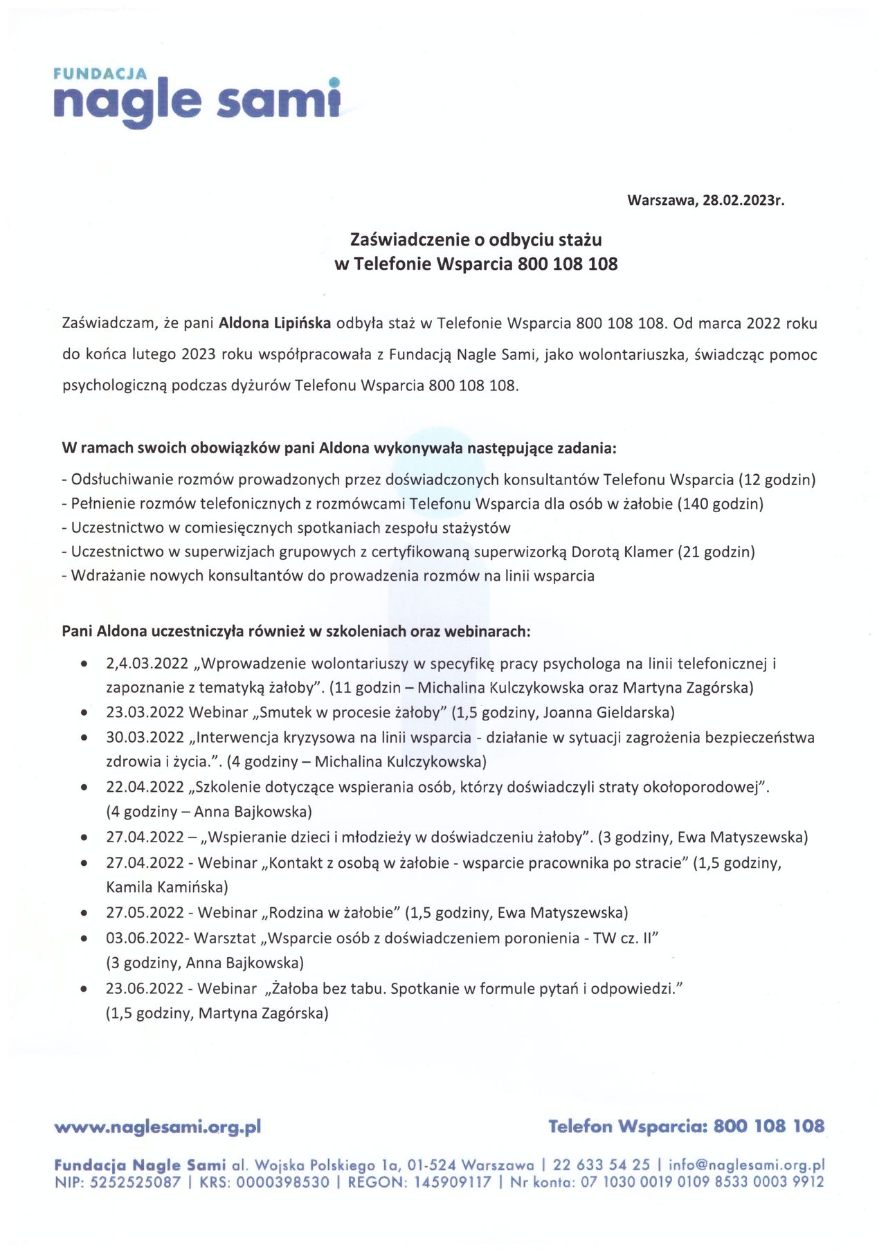 Aldona  Lipińska -1