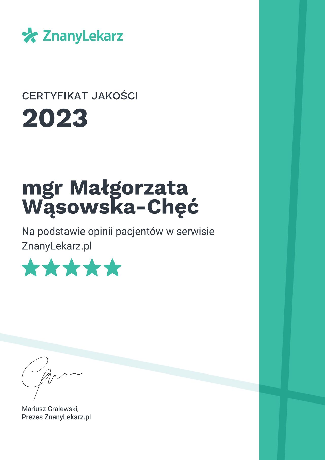 Małgorzata Wąsowska-Chęć-0