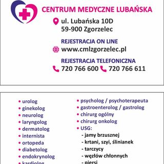 Centrum Medyczne Lubańska 10