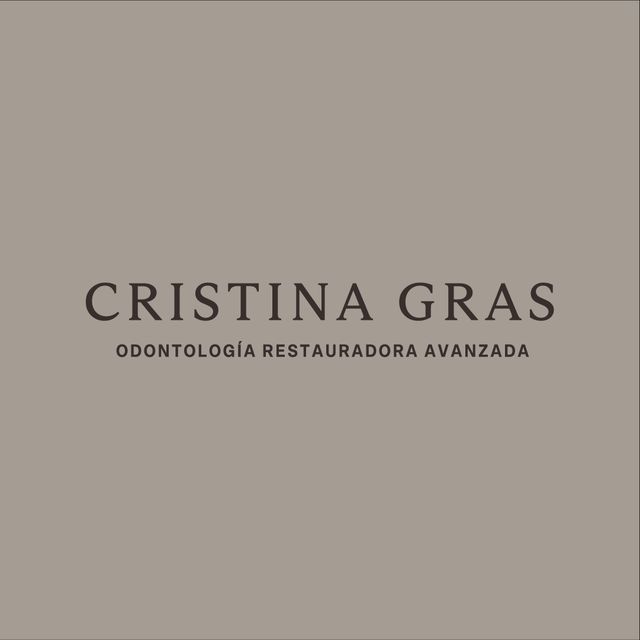 Cristina Gras Odontología Restauradora AvanzadaBarcelona - 